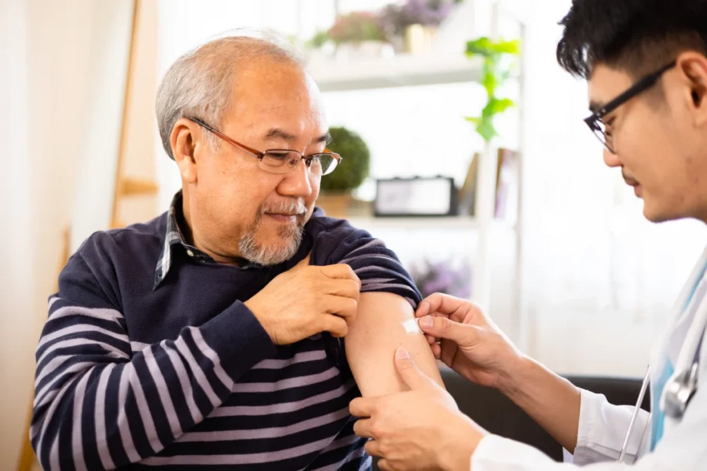 Senior flu prevention