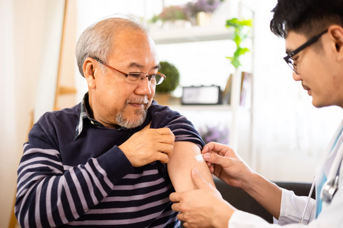 Senior flu prevention